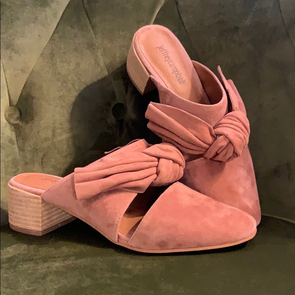 Anthropologie Tori Bow Jeffrey Campbell Dusty rose